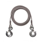 Steel cable tow rope, alternate view