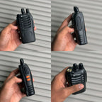 Long-Range VHF/UHF Two-Way Radio Set - side view